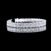 35.48 Carat Lab Grown Diamond Bracelet