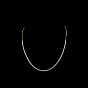 4.5 Carat Lab Grown Diamond Tennis Necklace