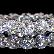 5.6 Carat Lab Grown Diamond Eternity Ring