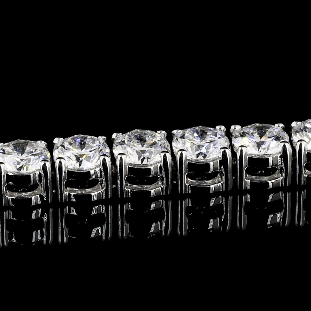 5.85 Carat Lab Grown Diamond Tennis Bracelet