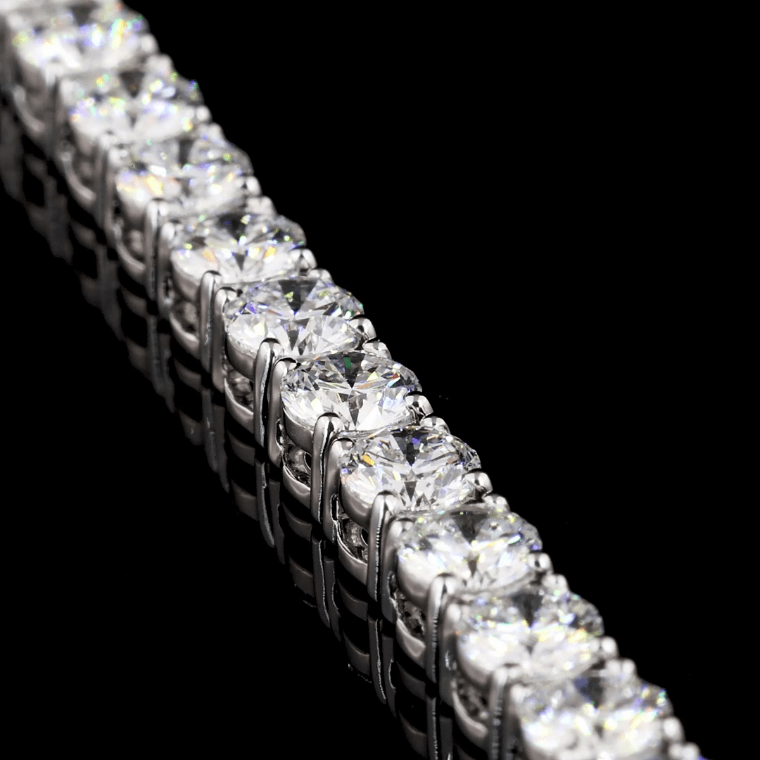 5.85 Carat Lab Grown Diamond Tennis Bracelet