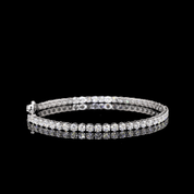 5.85 Carat Lab Grown Diamond Tennis Bracelet