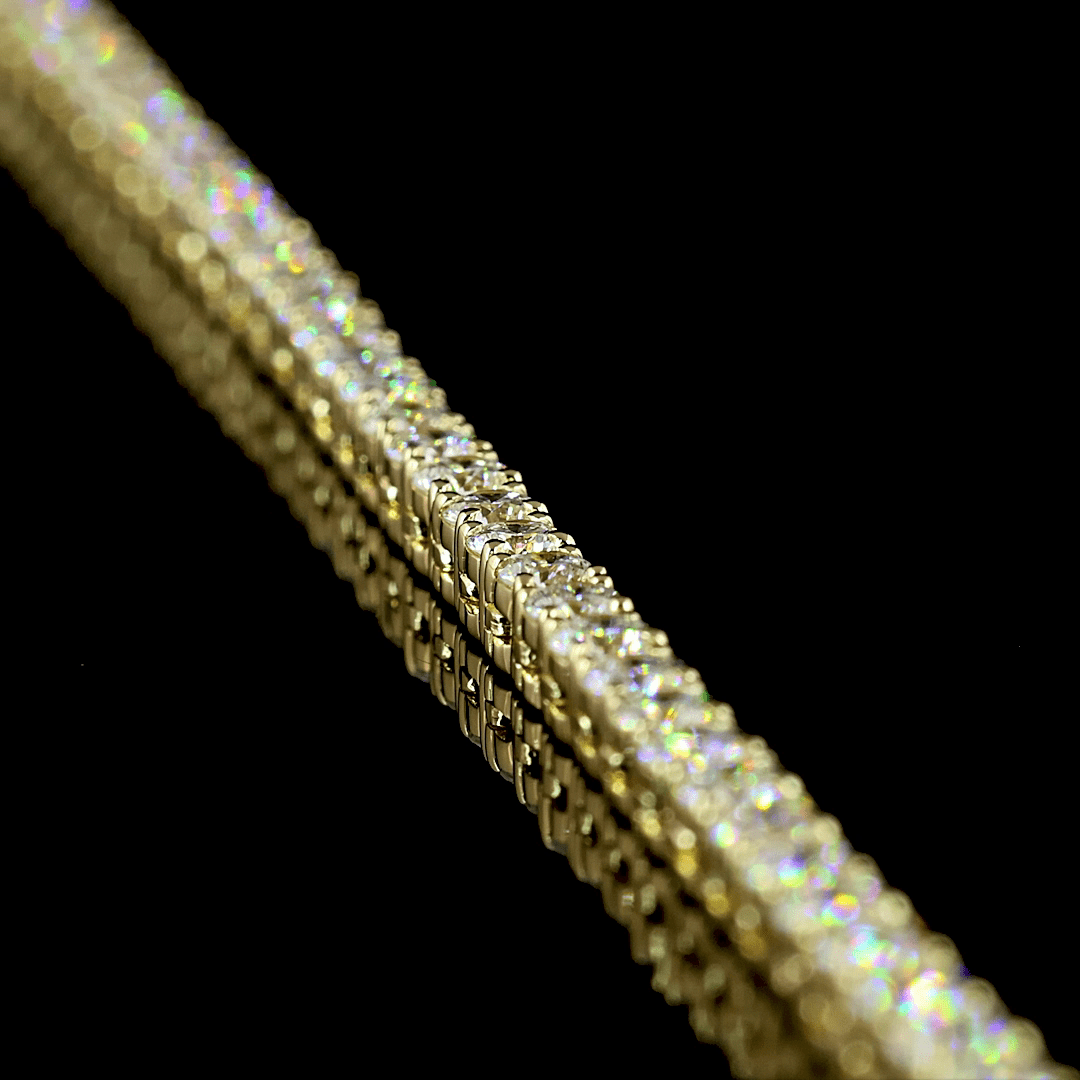 7 Carat Lab Grown Diamond Tennis Necklace