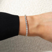 8 Carat Round Diamond Tennis Bracelet