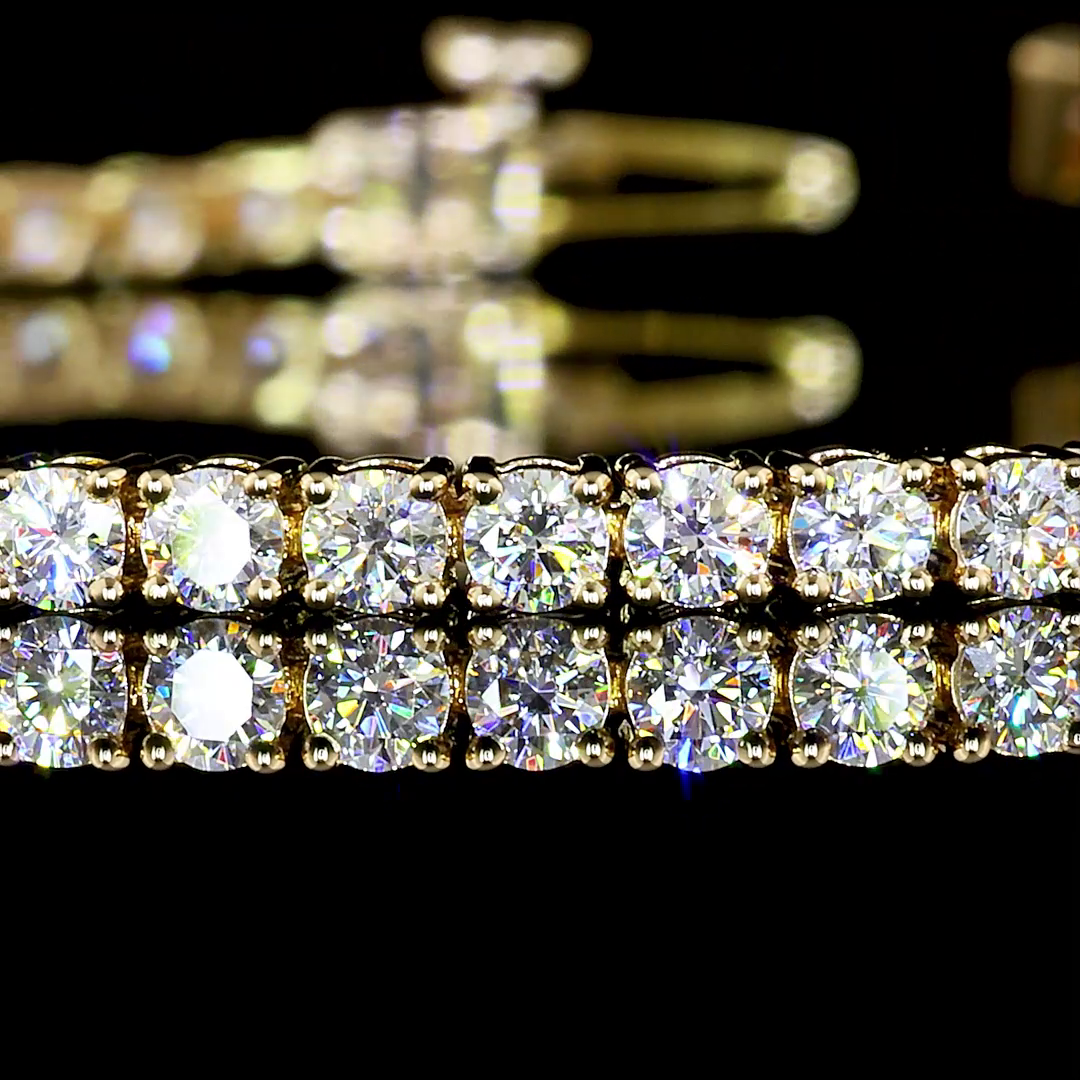 3.04 Carat Lab Grown Diamond Bracelet