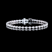 3.85 Carat Lab Grown Diamond Tennis Bracelet