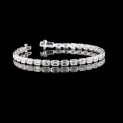 8.59 Carat Lab Grown Diamond Tennis Bracelet