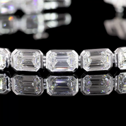 8.59 Carat Lab Grown Diamond Tennis Bracelet