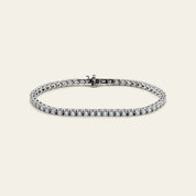 Classic Diamond Tennis Bracelet in White Gold