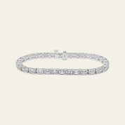 Emerald Cut Diamond Bracelet