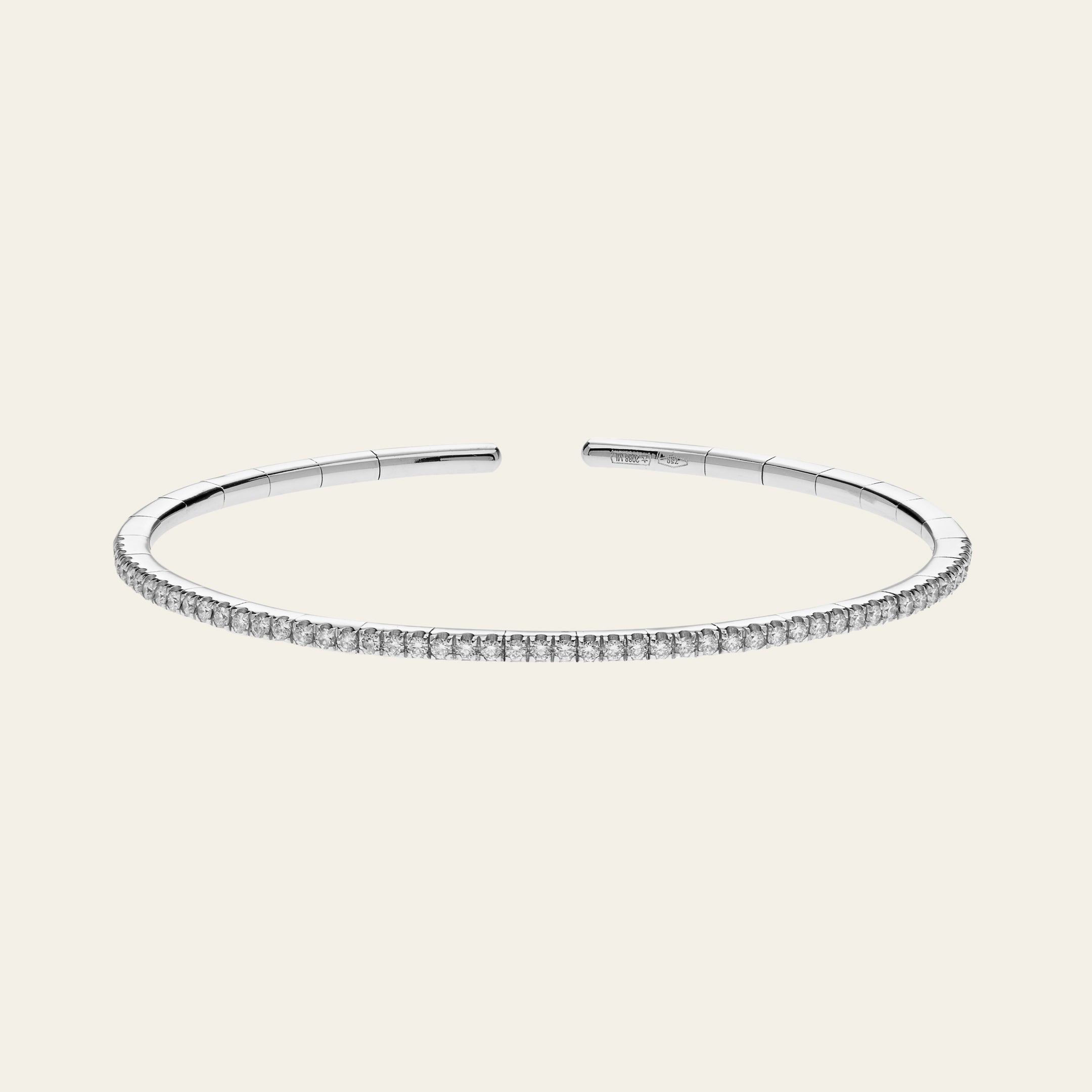 Diamond Set Cuff