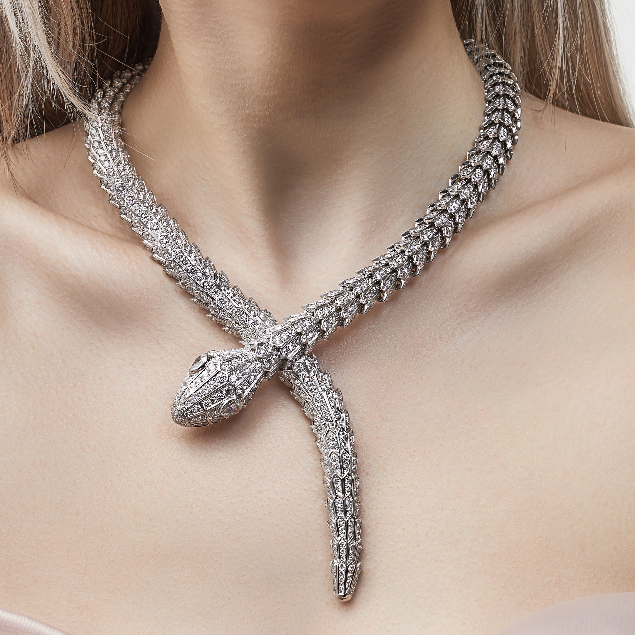 BVLGARI Serpenti Diamond Necklace