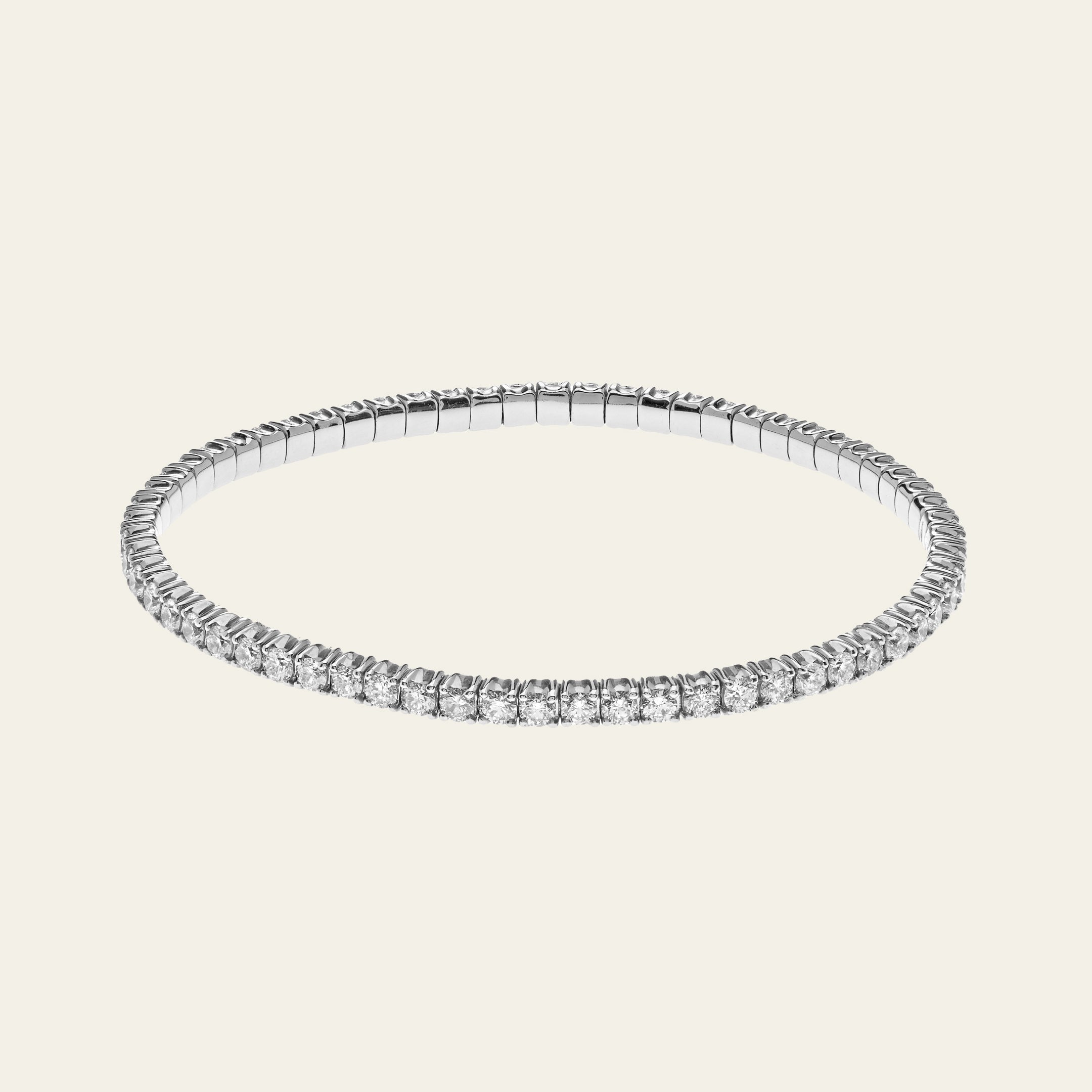 Diamond Stretch Tennis Bracelet