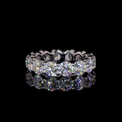 5.56 Carat Lab Grown Diamond Eternity Ring