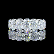 10.31 Carat Lab Grown Diamond Eternity Ring