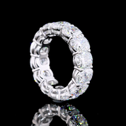 10.31 Carat Lab Grown Diamond Eternity Ring