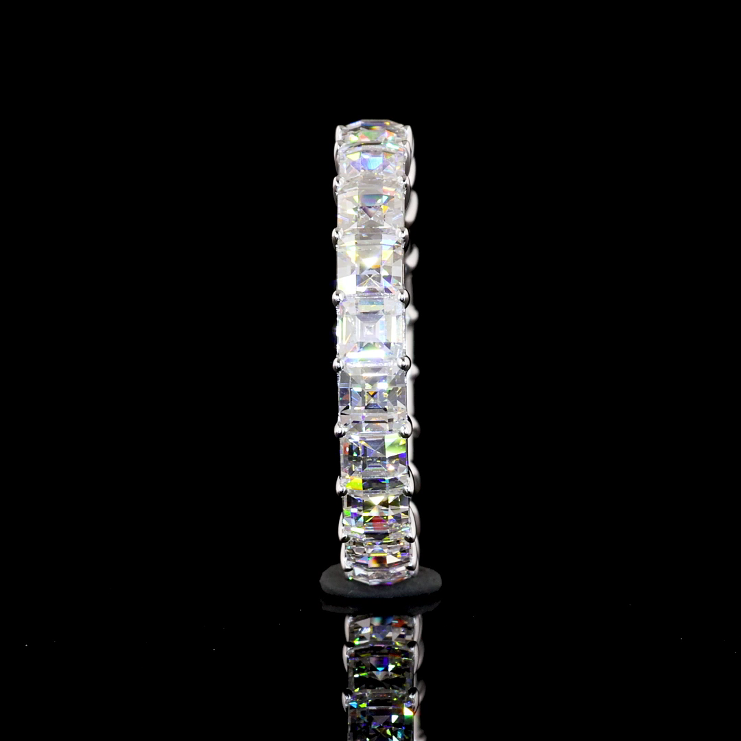 3.36 Carat Lab Grown Diamond Eternity Ring