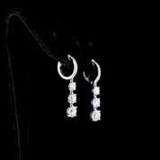 3.07 Carat Lab Grown Diamond Earrings