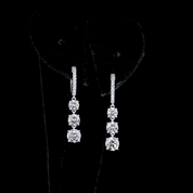 3.07 Carat Lab Grown Diamond Earrings