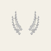 White Gold and Diamond Ear Cuffs