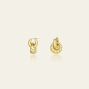 Gold Double Hoop Earrings