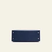 Hermès Kelly II Sellier 25  Epsom Calfskin Bleu Indigo Palladium Hardware