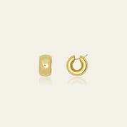 Medium Gold Hoop Earrings