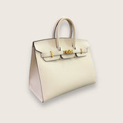 Hermès Birkin Sellier 25 Epsom Craie Gold Hardware