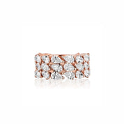 Rose Gold Diamond Eternity Band