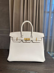 Hermès Birkin 25 Togo Gris Pale Gold Hardware