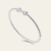 Diamond Flexible Cuff Bracelet