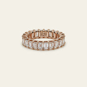 Diamond and Gold Eternity Band