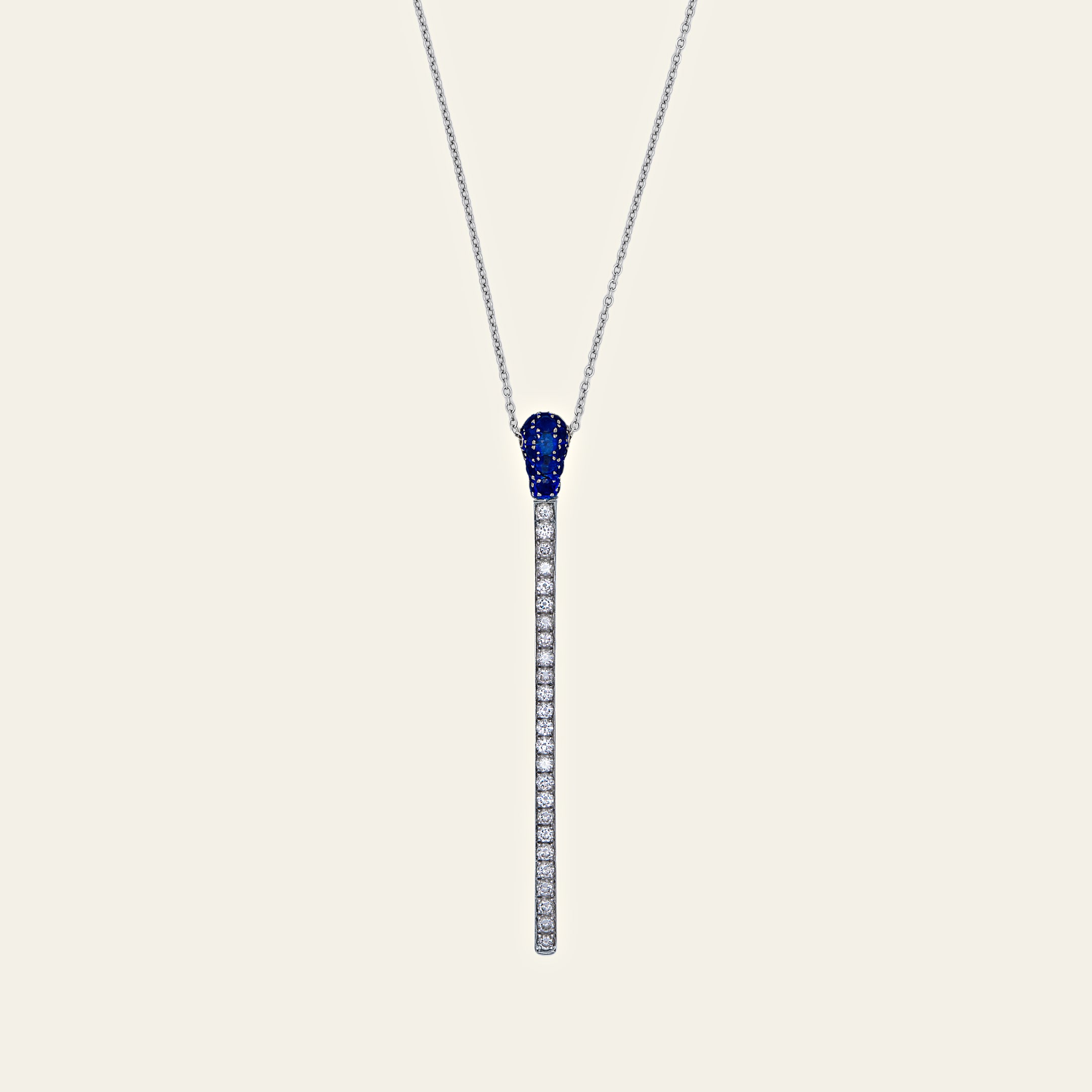 Jacob & Co. Match Sapphire Diamond Necklace 92252399