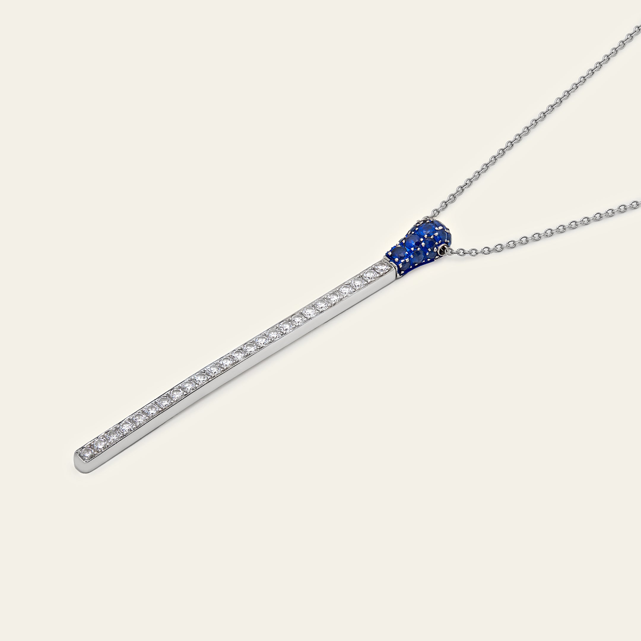 Jacob & Co. Match Sapphire Diamond Necklace 92252399