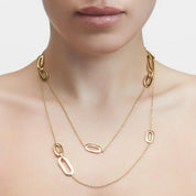 Long Gold Chain Necklace