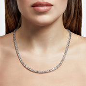 Lab-Grown Diamond Emerald-Cut Necklace