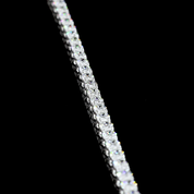 9.15 Carat Oval Lab Grown Diamond Tennis Necklace