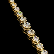 4.06 Carat Lab Grown Diamond Tennis Necklace