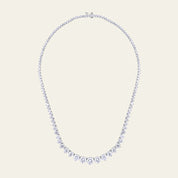 Celeste Graduating Diamond Tennis Necklace