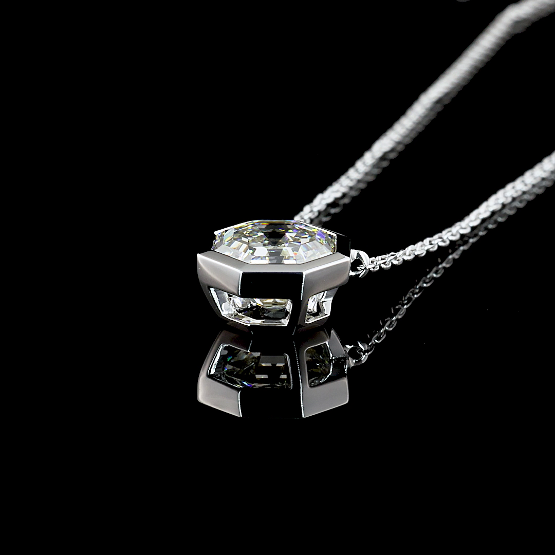 2.23 Carat Lab Grown Diamond Necklace