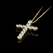 4.10 Carat Round Lab Grown Diamond Necklace