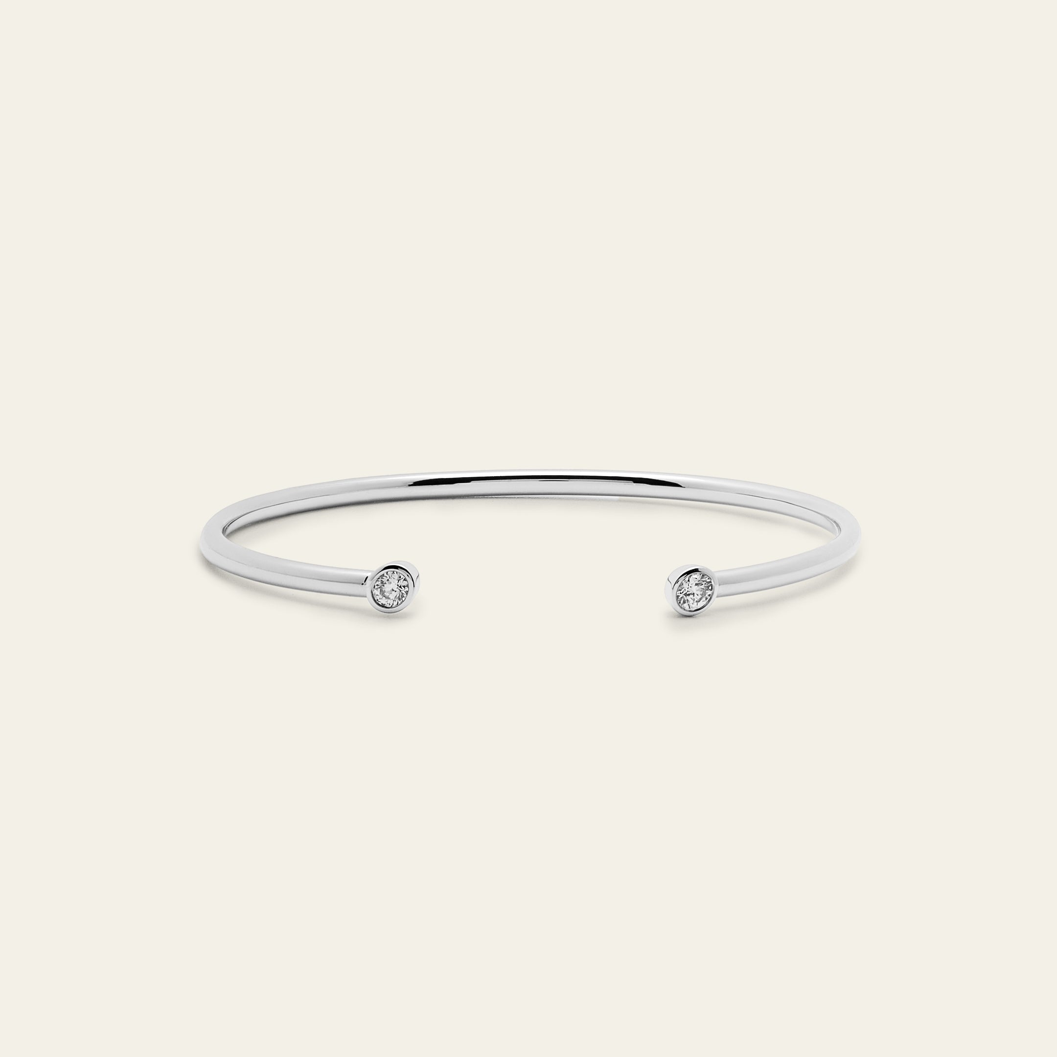 Bubble Diamond Bangle