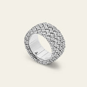 Stretchy Diamond Tapestry Ring