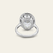 Oval Diamond Engagement Ring