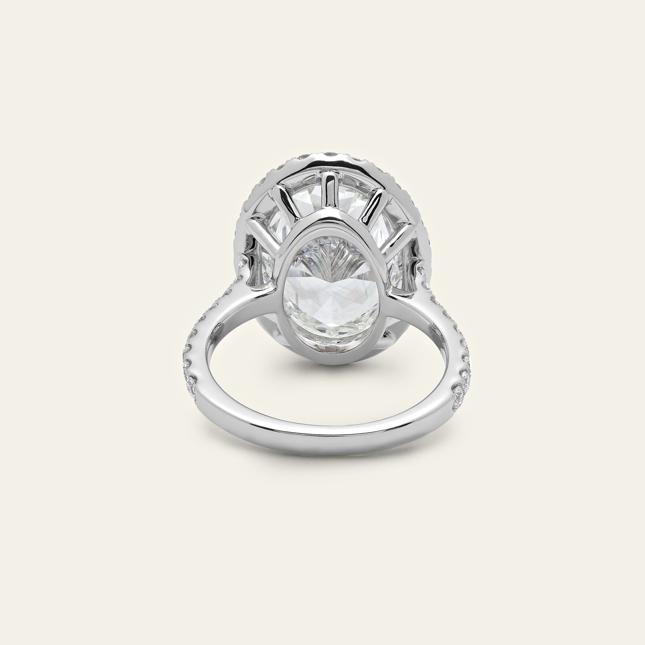 Oval Diamond Engagement Ring