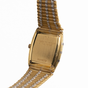 Audemars Piguet Bamboo 6110AC Vintage Yellow Gold White Gold Diamond Pavé Dial Quartz (1985)