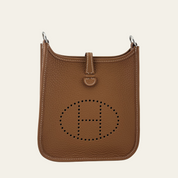 Hermès Evelyne 16 Mini Clemence Bull Calfskin Gold Palladium Hardware