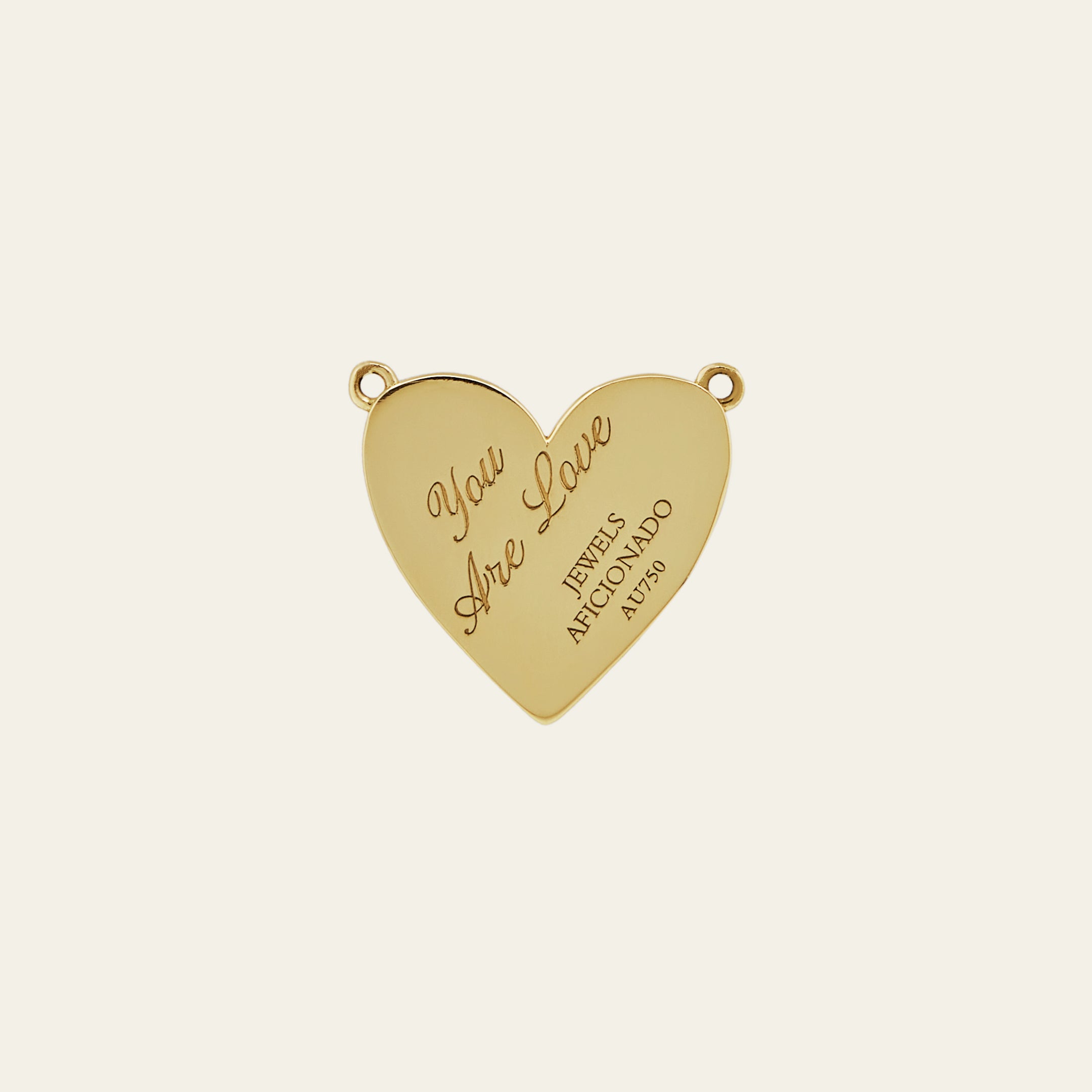 Self Love Pendant | Paper Clip Chain