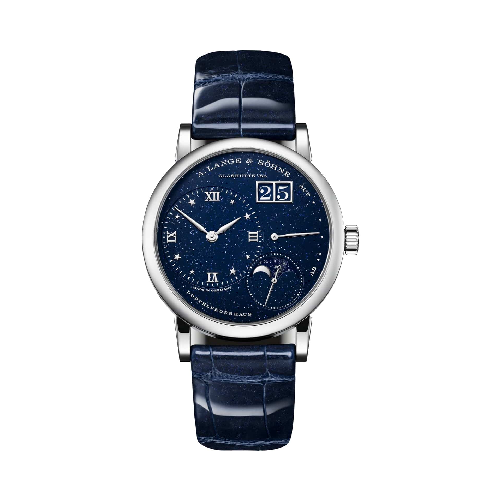 A. Lange & Söhne Little Lange 1 Moon Phase 182.086 White Gold Blue Dial (2026)