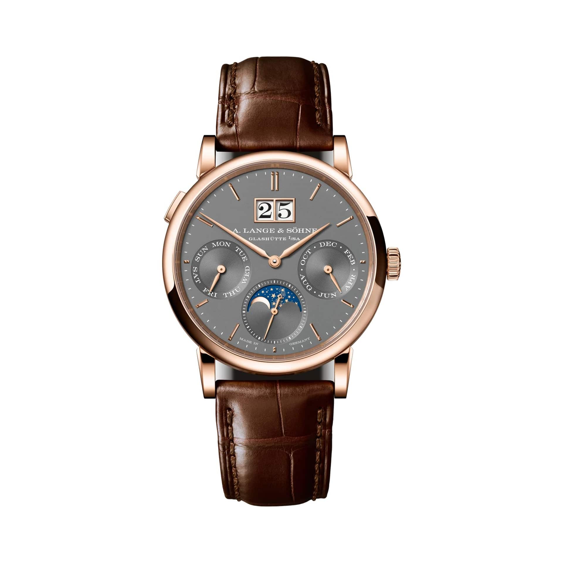 A. Lange & Söhne Saxonia Annual Calendar 36mm 331.033E Rose Gold Grey Dial (2026)